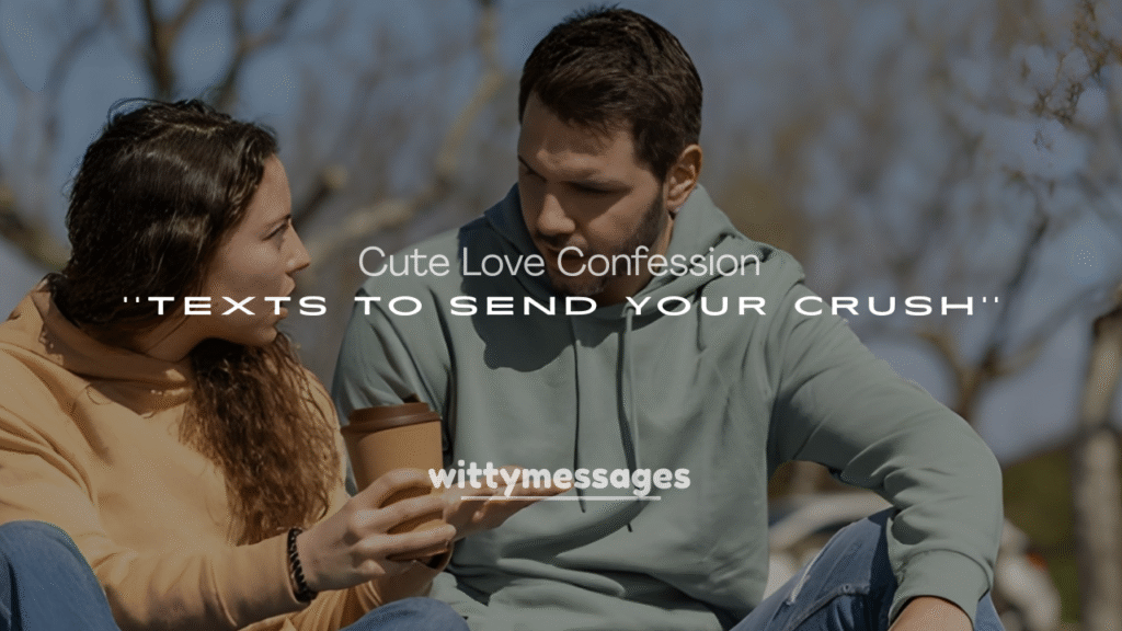 Cute Love Confession Texts for Your Crush